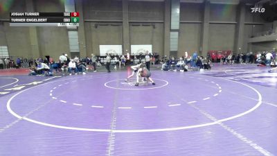 138 lbs Cons. Round 2 - Turner Engelbert, Edmond North vs Josiah Turner, Thompson