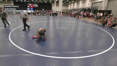 75.9-83 lbs Semis - Madison Sepelya, Steel Valley Renegades vs Nubia Molina, Ringers Wrestling Club
