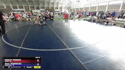 150 lbs Round 3 (8 Team) - Oakley Maddox, Idaho vs Raul Rodriguez, Maryland