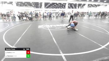 62 lbs Quarterfinal - Jayden Autry, Cobra Kai vs Jimmy Romero, Team Thunder