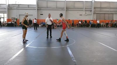 110 lbs Round 3 - Dominic Jacobucci, Westshore vs Jacob Puma, Donahue Wrestling Academy