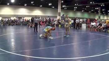 145 lbs Round 3 (6 Team) - Tayla Stiefel, Iowa Minion Nation vs Kyla Logan, SD Heat