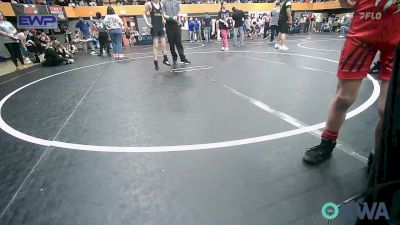 58 lbs Quarterfinal - Brick Rolf, Del City Little League vs Kyler Clement, Madill Takedown