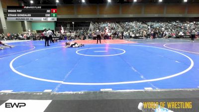 89 lbs Round Of 16 - Riggs Pay, JWC vs Ethan Gonzales, Exeter X-Men
