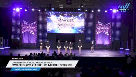 Owensboro Catholic Middle School - Owensboro Catholic Middle School [2025 Junior High - Pom Day 1] 2025 JAMfest Dance Super Nationals