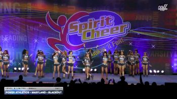 Power Athletics - Maryland - Blackout [2026 L6 Limited - Small Day 1] 2026 Spirit Cheer Grand Nationals