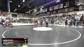 120 lbs Cons. Round 4 - Jacob Solano, Etiwanda vs Gary Johnson, Palm Desert