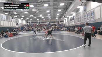 184 lbs Cons. Semi - Marquize Brown, Vanguard vs Owen Gudmundson, Simon Fraser (b.c.)