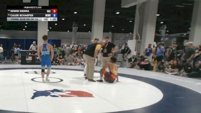 61 kg Cons. Sub-rd Of 16 - Edwin Sierra, California vs Caleb Schaefer, Maurer Coughlin Wrestling Club
