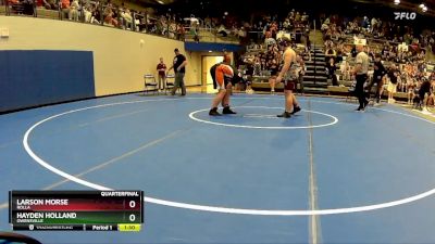 192-199 lbs Quarterfinal - Larson Morse, Rolla vs Hayden Holland, Owensville