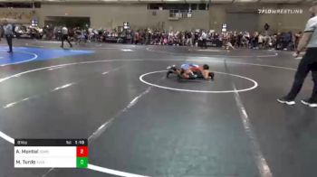 91 lbs Prelims - Adalyne Montiel, Demolition Wrestling vs Miley Turdo, Azle WC