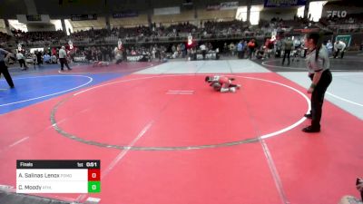 62 lbs Final - Anthony Salinas Lenox, Pomona Elite vs Connor Moody, Athlos Wrestling