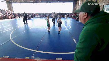 100 lbs Rr Rnd 1 - Jessie Bentley, Brushy Wrestling Club vs AnnaMarie Lasiter, Bentonville Wrestling Club