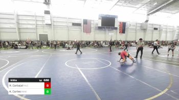 123 lbs Semifinal - Raymond Carbajal, Falcon Wrestling Club vs Khoi Cortes, Rancho Bernardo WC