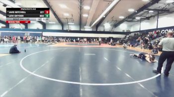 149 lbs Quarterfinal - Jake Mitchell, Gettysburg vs Levi Snyder, Messiah