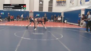 165 lbs Cons. Round 2 - Sawyer Peck, Gilman School vs Chad McConnell, Pompton Lakes