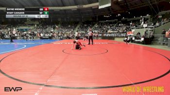 70 lbs Round Of 32 - Zayne Wieneke, Greater Heights Wrestling vs Ryatt Cavazos, Top Rank