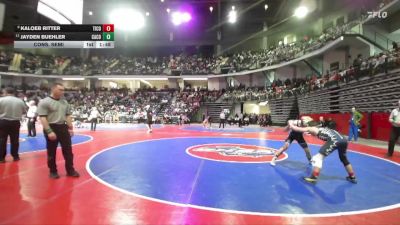 120-6A Cons. Semi - Kaloeb Ritter, Tift County vs Jayden Buehler, Camden County