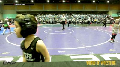 43 lbs Consi Of 8 #1 - Banks Bonawitz, Salem Elite Mat Club vs Alonzo Chavez, Top Rank