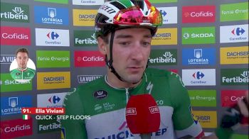Viviani: 'The Most Perfect Leadout We've Ever Done.'