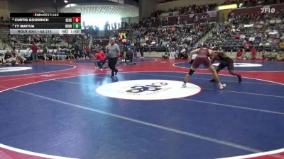 5A 215 lbs Quarterfinal - Ty Matyja, Benton vs Curtis Goodrich, Searcy