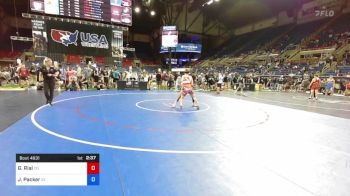 120 lbs Cons 16 #1 - Griffin Rial, Colorado vs Jaxton Packer, Idaho