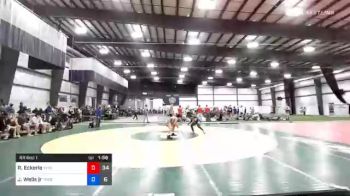 60 kg Prelims - Ryan Eckerle, VHW vs Jamar Wells Jr, Team Delaware