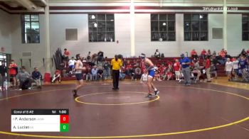 152 lbs Consolation - Parker Anderson, Jesuit High School - New Orleans vs Anthony Lucian, Episcopal Academy
