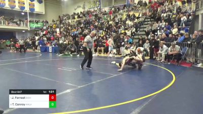 133 lbs Qtr-finals - Jax Forrest, Bishop McCort vs Ty Conroy, Malvern Prep