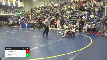 133 lbs Qtr-finals - Jax Forrest, Bishop McCort vs Ty Conroy, Malvern Prep
