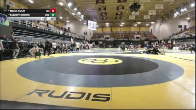 150 lbs Consi Of 8 #2 - Benji Koch, Blair Academy vs Elliott Crews, Benedictine College Prep