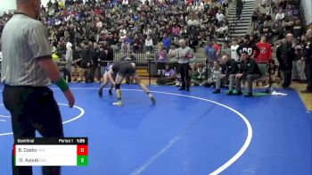 138 lbs Semifinal - Omar Ayoub, Dublin Coffman vs Blake Cosby, Dundee