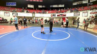 67 lbs Rr Rnd 1 - Cain Howeth, Barnsdall Youth Wrestling vs Conner Woods, Salina Wrestling Club