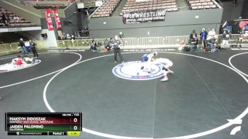 120 lbs Champ. Round 2 - Jaiden Palomino, California vs Maksym Didoszak, Monterey High School Wrestling