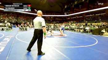 175 Class 3 lbs Cons. Round 1 - Keegan Reynolds, Marshfield vs Eli Helberg, Kearney