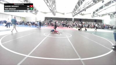 73-M lbs Round Of 16 - Gabriel Brodsky, Vougar's Honors Wrestling vs Troy Bradley, Streaks Wrestling Club