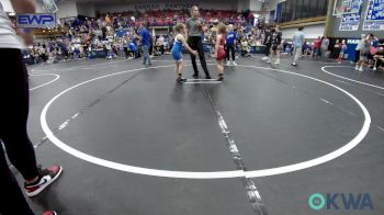 60-66 lbs Semifinal - Gevevieve Drain, Mustang Bronco Wrestling Club vs Gemma Smith, Lions Wrestling Academy