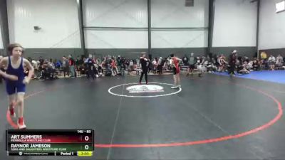 83 lbs Round 2 - Art Summers, Peninsula Wrestling Club vs Raynor Jameson, Sons And Daughters Wrestling Club