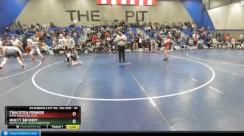 84 lbs Cons. Round 5 - Traysten Fenner, Davis Wrestling Club vs Rhett Brundy, North Summit Youth Wrestling