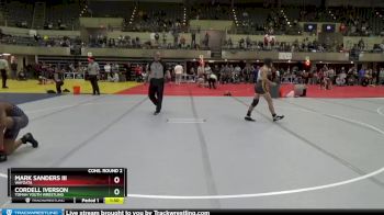 110 lbs Cons. Round 2 - Cordell Iverson, Tomah Youth Wrestling vs Mark Sanders Iii, Wayzata