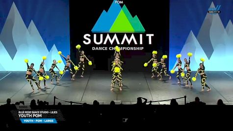 Blue Rose Dance Studio - Lilies - Youth Pom [2025 Youth - Pom - Large Semis] 2025 The Dance Summit