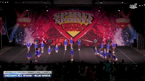 Victory! Allstars - Blue Opals [2026 L1.1 Youth - PREP - D2 Day 1] 2026 Spirit Sports Myrtle Beach Nationals