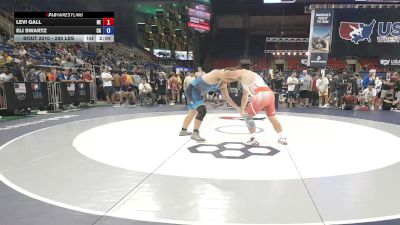 285 lbs Cons. Rd Of 64 - Levi Gall, Nebraska vs Eli Swartz, California