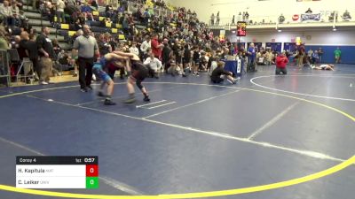 108 lbs Consy 4 - Hunter Kapitula, Mat Assassins vs Corbin Leiker, University Hawks WC