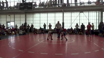 49 lbs Quarterfinal - Romeo Ramos, The Glasgow Wrestling Academy vs Liam Borthwick, Storm Wrestling Center