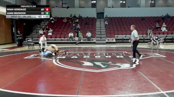 165 lbs Round Of 32 - Noah Gonzalez, Appalachian State vs Ajani Redwood, The Citadel