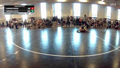 225 lbs Semifinal - Jeremiah Epps, Legacy Dragons Wrestling Club vs Landon Fields, The Union Wrestling Club