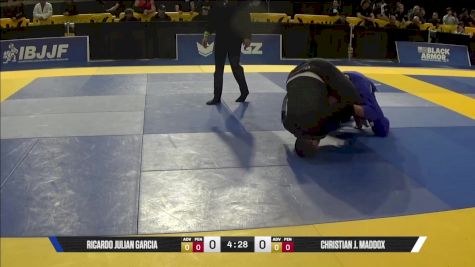 Christian J. Maddox vs Ricardo Julian Garcia 2025 Pan Jiu Jitsu IBJJF Championship