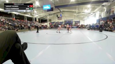 110 lbs Semifinal - Ashley Alonso, Dodge City vs Calla Hardison, Shawnee Mission Northwest