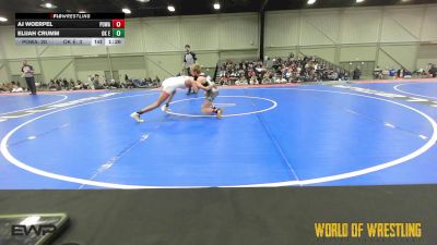 100 lbs Rr Rnd 1 - AJ Woerpel, POWA 14U vs Elijah Crumm, OK Elite 14U 2